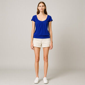American Eagle Royal Blue Top Small